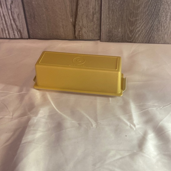 Tupperware Kitchen Vintage Tupperware Butter Dish Harvest Gold